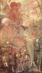 The Opium Smokers Dream 1913-18 by Lajos Gulacsy