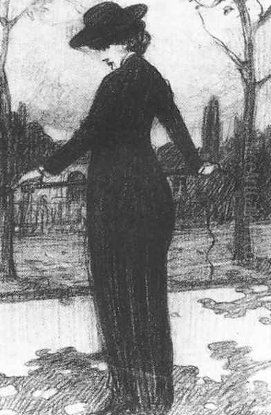Woman with Riding Whip - view 1