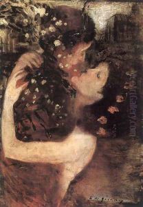 Ecstasy c. 1908 by Lajos Gulacsy