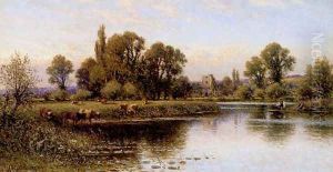Medmenham Abbey by Alfred Glendening
