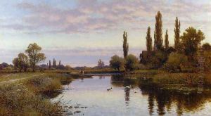 The Reed Cutter by Alfred Glendening