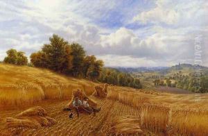 Resting From The Harvest by Alfred Glendening