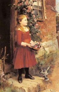The Youngest Daughter of J.S. Gabriel by Alfred Glendening