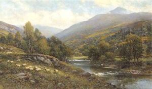 Moel Siabod, near Capel Curig, North Wales by Alfred Glendening
