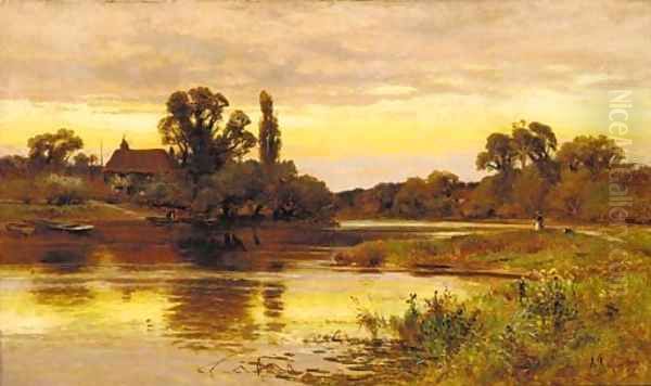 On the Thames, Laleham - view 1