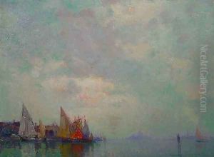 View of Venice by Oliver Dennett Grover