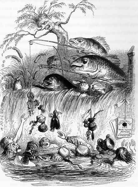 Fish Fishing for People 1844 - view 1