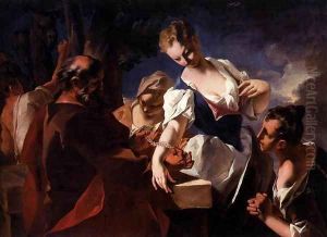Rebecca at the Well by Nicola Grassi