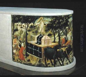 Triumph of Death, inspired by Triumphs by Petrarch 1304-74 by Giovanni di ser Giovanni Guidi (see Scheggia)