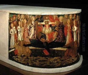 Triumph of Eternity, inspired by Triumphs by Petrarch 1304-74 by Giovanni di ser Giovanni Guidi (see Scheggia)