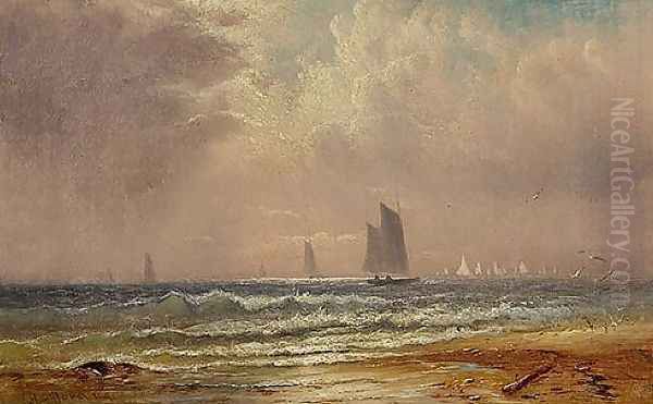 Sails Off the New Bedford Coast - view 1