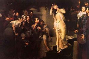 The Ordeal of the Bier 1881 by Jeno Gyarfas