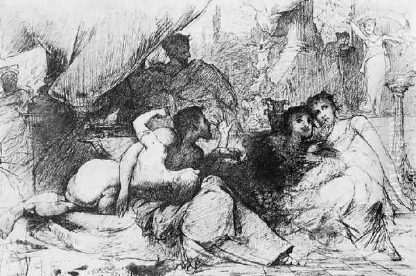 The Tragedy of Man Roman Scene 1880s - view 1