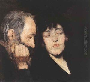 Youth and Age 1887 by Jeno Gyarfas