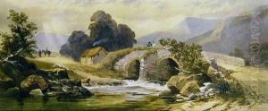 The Little Bridge by Jean Baptiste Antoine Guillemet