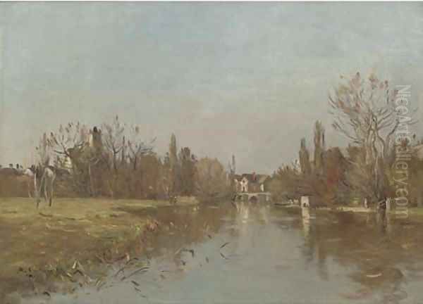Au bord de la riviere - view 1
