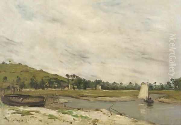 Paysage en environs de Moret-sur-Loing - view 1