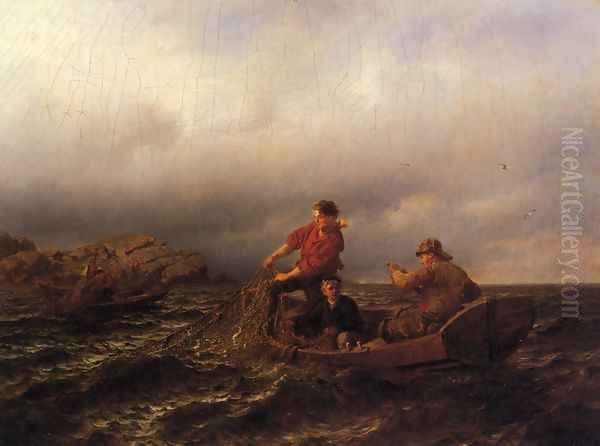 Hauling in the Nets - view 1