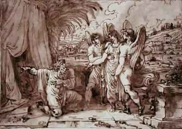 Abraham and the Angels - view 1