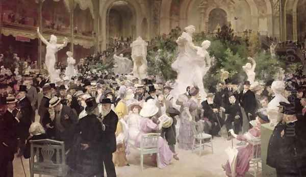 Friday at the French Artists Salon 2 - view 1