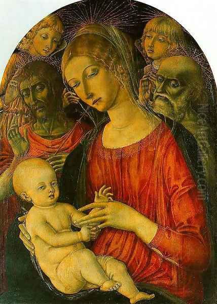 Madonna and Child with Angels and Saints - view 1