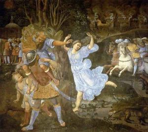Flight of Aeneas from Troy 1507-10 by Girolamo Genga