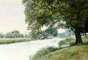 The River Ouse, Bedfordshire by William Fraser Garden