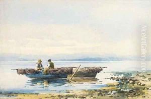 Fishing off the coast of Corfu by Angelos Giallina