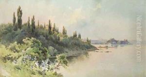 A view of the coast of Corfu by Angelos Giallina