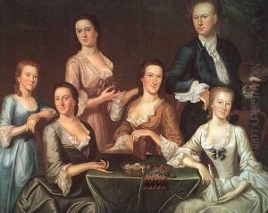 The Greenwood-Lee Family 1747 by John Greenwood