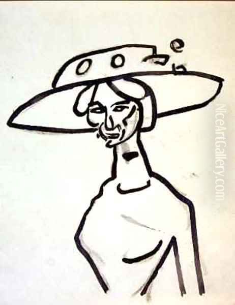 A Broad Brimmed Hat - view 1