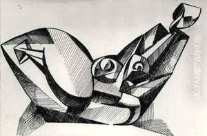Bird Swallowing a Fish by Henri Gaudier-Brzeska