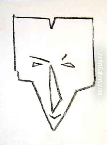 Ethnic Mask Head - view 1
