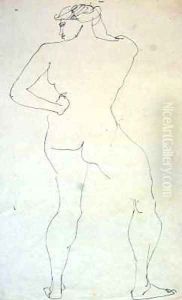 Female Nude from Back