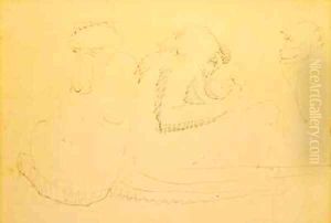 Three Monkeys by Henri Gaudier-Brzeska