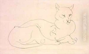The Cat by Henri Gaudier-Brzeska