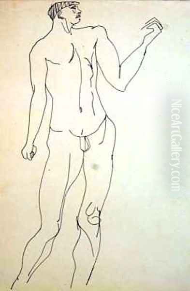 The Boy Lunn Posing - view 1