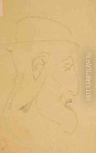 Portrait of an Old Man right profile