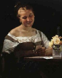 The Letter by Karl Gussow