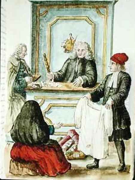 An Auction - view 1