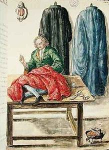 A Venetian Tailor by Jan van Grevenbroeck