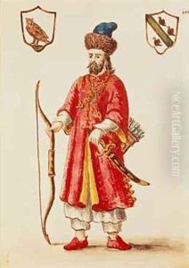 Marco Polo 1254-1324 dressed in Tartar costume