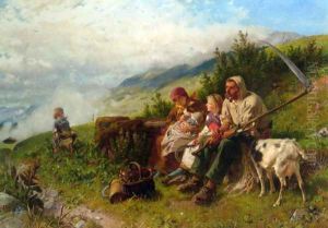 Travelers at Rest by Conrad Grob