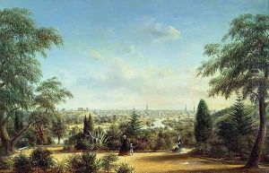 View of Melbourne looking across the Yarra