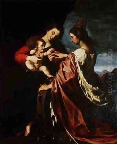 The Mystic Marriage of St Catherine - view 1