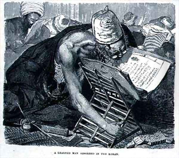 A Learned Man Absorbed in the Koran - view 1