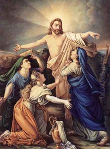Le Christ et les trois Maries by Alexandre Charles Guillemot