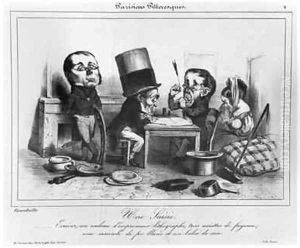 A Seizure by Jean-Jacques Grandville