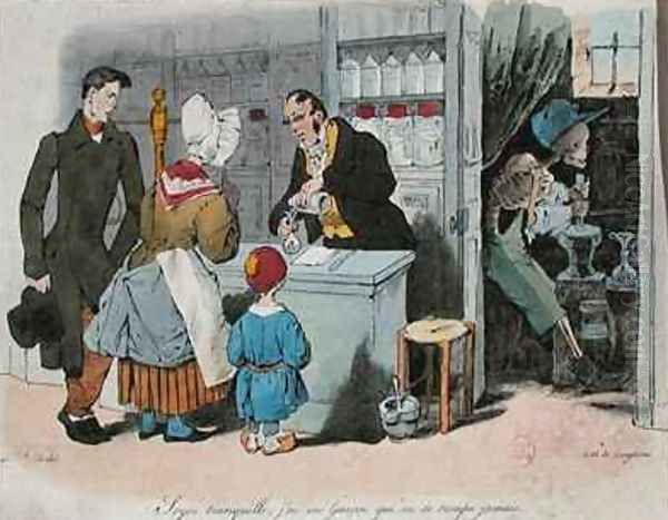 The Pharmacist and his Assistant - view 1