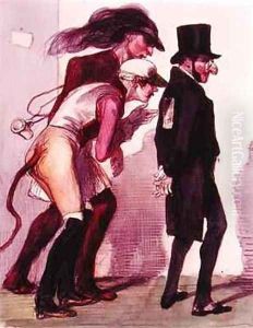 Scene from the Paris Carnival